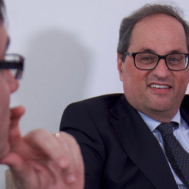 Carles Puigdemont i Quim Torra, reunits a Berlín aquest dijous a la tarda / JxCat.