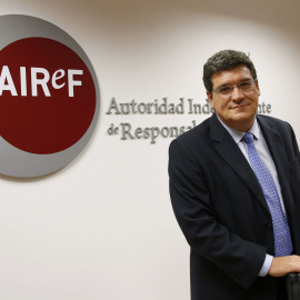 El presidente de la Autoridad Independiente de Responsabilidad Fiscal (AIReF), José Luis Escrivá. EFE