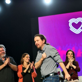 Pablo Iglesias en el mitin de cierre de campaña del 10-N / Daniel Gago - Podemos