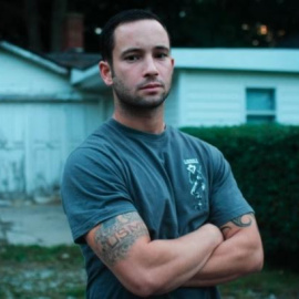 Vincent Emanuele, exmarine de EEUU y veterano de la guerra de Irak.