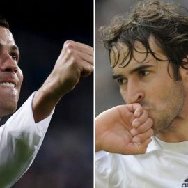 Cristiano Ronaldo y Raúl González.