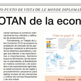 Una OTAN de la economía, nuevo Punto de Vista de Le Monde Diplomatique.