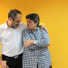 Antonio Baños y Gabriela Serra. M.F.