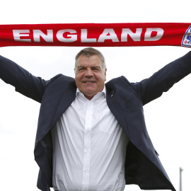 El seleccionador inglés, Sam Allardyce, el día de su presentación en julio. /REUTERS