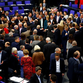 Imagen de archivo del Bundestag, parlamento de Alemania. EFE/Archivo.