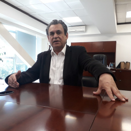 Alberto Ramírez, director de la Comisión Mexicana de Ayuda al Refugiado.