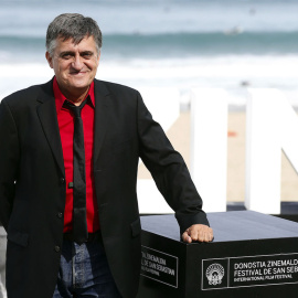 El Gran Wyoming, en el Festival de Cine de San Sebastián, donde presentó el documental 'No estamos solos'. Archivo EFE/ / Javier Etxezarreta