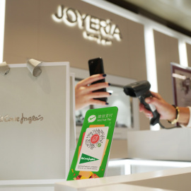 WeChat Pay en El Corte Inglés. E.P.