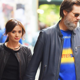 Cathriona White y Jim Carrey./ Cordon Press