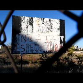 Acto por el Séptimo aniversario del derribo de la cárcel de Carabanchel