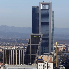 Torre Cepsa, una de las cuatro torres del Norte de la Castellana.