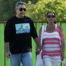 Isabel Pantoja sale de la cárcel por tercera vez con un permiso de seis días. /EFE