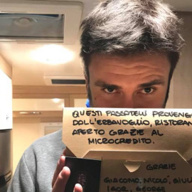 Alessandro di Battista és conegut per dominar l'ús de les xarxes socials. En la imatge, en una fotografia recent del seu Facebook.