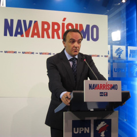 El presidente de UPN, Javier Esparza, en una foto de archivo. / EUROPA PRESS