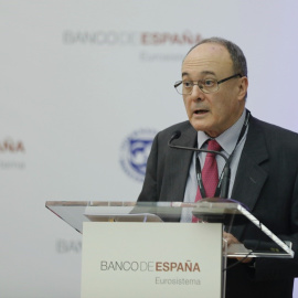El gobernador del Banco de España, Luis María Linde. E.P.