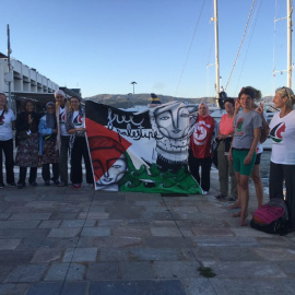 Un barco de mujeres por la Paz, atraviesa el Mediterráneo Rumbo a Gaza.