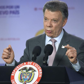 El presidente de Colombia Juan Manuel Santos. EFE