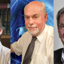 El francés Jean-Pierre Sauvage, el escocés Sir J. Fraser Stoddart y el holandés Bernard L. Feringa han obtenido el Premio Nobel de Química de este año. /Isis.unistra.fr/Stoddart.northwestern.edu/Wiki