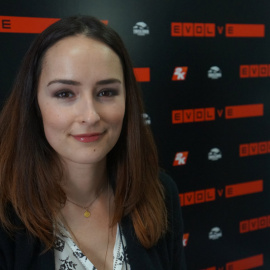 Chloe Skew, la productora de 'Evolve', en Madrid esta semana.