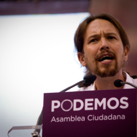 El líder de Podemos, Pablo Iglesias, en una imagen de archivo. -JAIRO VARGAS