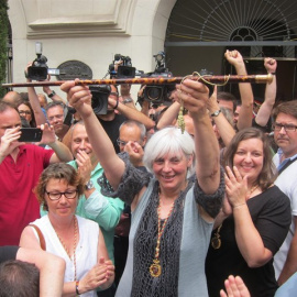 Dolors Sabaté reacciona a las críticas de sus declaraciones sobre el 12 de octubre. / EUROPA PRESS