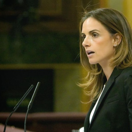 La diputada socialista Susana Sumelzo en la tribunal el Congreso. EFE