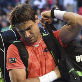 David Ferrer tras perder contra Nishikori. /EFE
