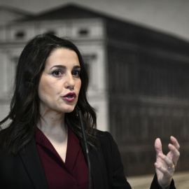 Inés Arrimadas ha presentado este viernes sus credenciales ante el Congreso de los Diputados. / Europa Press