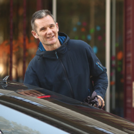 Iñaki Urdangarin durante una de sus salidas para hacer voluntariado en Pozuelo de Alarcón. / Europa Press