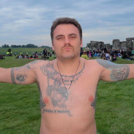 José Antonio Andrés Orts, miembro de la organización neonazi Frente Antisistema. AIP-Agencia