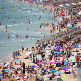 Vista de la playa de El Arenal, en Mallorca. REUTERS/Enrique Calvo