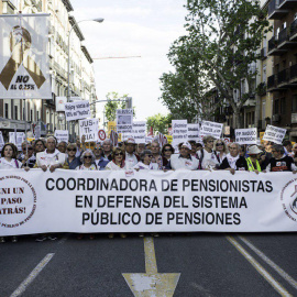  Manifestación de la COESPE en Madrid.