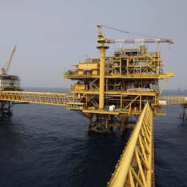 Una plataforma de la petrolera estatal Pemex, en el Golfo de México. REUTERS/Victor Ruiz Garcia