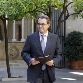 El presidente de la Generalitat en funciones, Artur Mas. / EFE