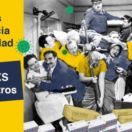 Imagen ilustrativa de 2 metros de distancia de seguridad