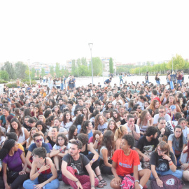 Concentración jóvenes