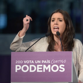 La portavoz de Unidos Podemos, Ierene Montero. EFE/Archivo