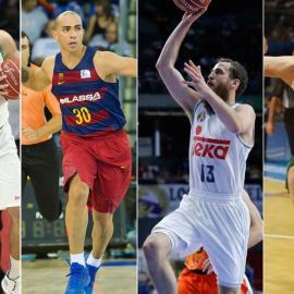 Real Madrid, Barcelona, Laboral Kutxa y Unicaja serán los cuatro representantes españoles en la Euroliga.