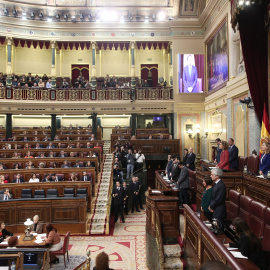 Vista general del Congreso de los Diputados durante la sesión de constitución de las Cortes para la XIV Legislatura. / EP