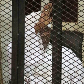 Al Bashir durante el juicio. EFE