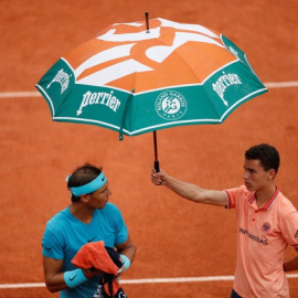 El tenista Rafael Nadal en el Roland Garros / REUTERS