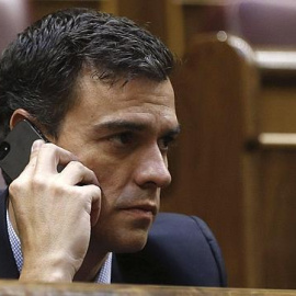 Pedro Sánchez, en el Congreso de los Diputados. EFE/Archivo