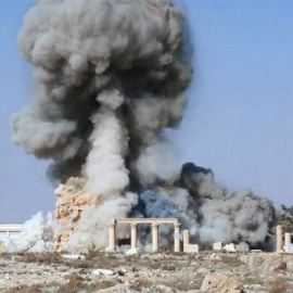 Un arco de triunfo romano de 2.000 años de antigüedad es destruido por Estado Islámico en Palmira. Archivo.