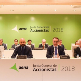 Junta de accionistas de Aena de 2018. E.P.
