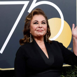 La actriz Roseanne Barr, en una imagen tomada el pasado mes de enero en la entrega de los Globos de Oro. (REUTERS)