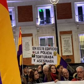  Concentración de Colectivos de Memoria Histórica y de Víctimas del Franquismo en Madrid. Imagen archivo.-Candela Crespi/Público.