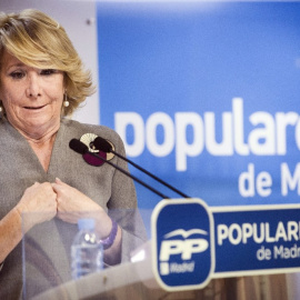 La presidenta del PP de Madrid, Esperanza Aguirre. EFE