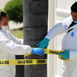 Operativo policial en Zapopan (Jalisco), hace unos días. ULISES RUIZ / AFP