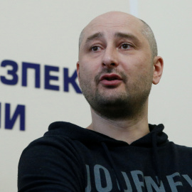 Fotografía de archivo que muestra al periodista opositor ruso Arkady Babchenko. REUTERS