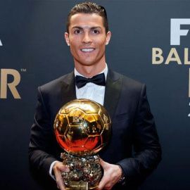 Cristiano Ronaldo ganó el Balón de Oro el año pasado.